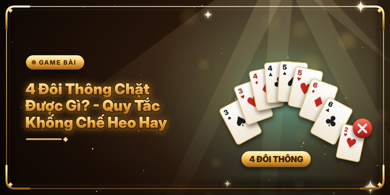 4 Đôi Thông Chặt Được Gì? - Quy Tắc Khống Chế Heo Hay 3 4 Đôi Thông Chặt Được Gì? - Quy Tắc Khống Chế Heo Hay
