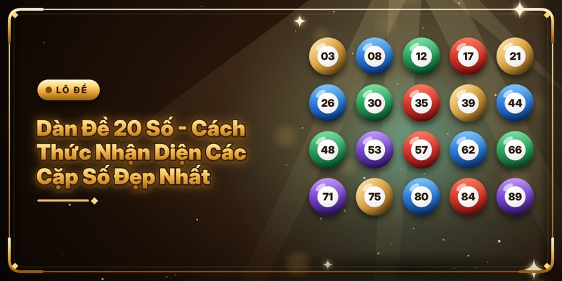 Dàn Đề 20 Số - Cách Thức Nhận Diện Các Cặp Số Đẹp Nhất 4 Dàn Đề 20 Số - Cách Thức Nhận Diện Các Cặp Số Đẹp Nhất