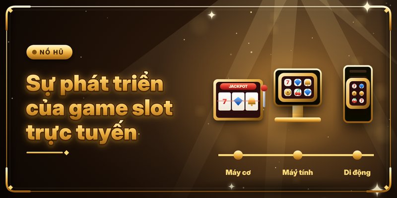 Sự phát triển của game slot trực tuyến